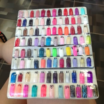 A T Nails - Gel selection. - Nail Salons Near Me - Santa Ana, California