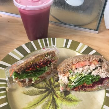Beehive Juice Bar - mojito juice & tuna sandwich - Juice Bars & Smoothies Near Me - Miami, Florida