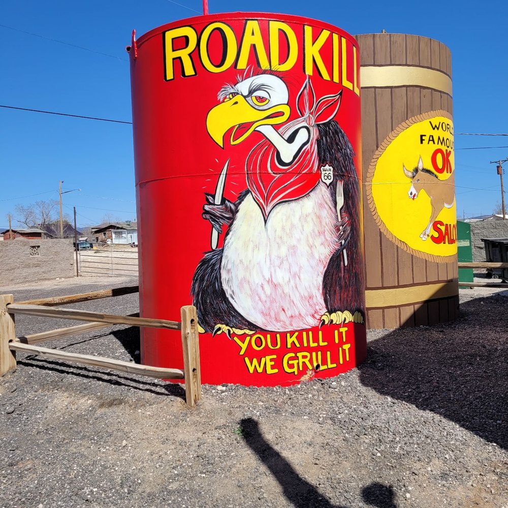 The Roadkill Cafe - American Near Me - Seligman, Arizona The Roadkill Cafe - American Near Me - Seligman, Arizona