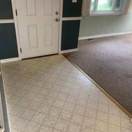 Before my new floors were completed Before my new floors were completed