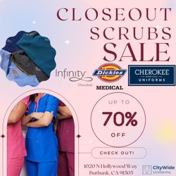 Citywide Uniforms - Close out Sale going on now!
