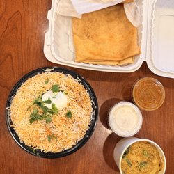 Konaseema Cuisine - Dosa with Veg Kurma & Chicken Biryani for take-out