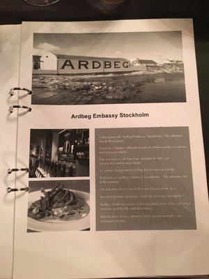 Menu photo 6 Ardbeg Embassy Södermalm, AB