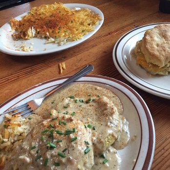 Pine State Biscuits - Biscuit+gravy, side of hash browns and the reggie - Southern Near Me - Portland, Oregon Pine State Biscuits - Biscuit+gravy, side of hash browns and the reggie - Southern Near Me - Portland, Oregon