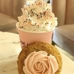 Cafe Lola - Whipped rose celebration of love and joy!