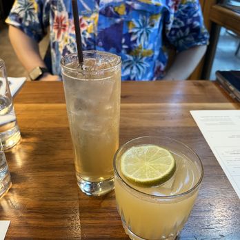 The Victor Tavern - 6th & Lenora - Tall Drink: Seasonal Shrub (this was peach), short one was Costa Chica - Beer, Wine & Spirits Near Me - Seattle, Washington The Victor Tavern - 6th & Lenora - Tall Drink: Seasonal Shrub (this was peach), short one was Costa Chica - Beer, Wine & Spirits Near Me - Seattle, Washington