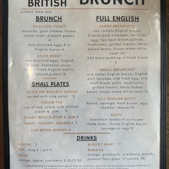Pie Society - Brunch Menu - Bakeries Near Me - Pooler, Georgia Pie Society - Brunch Menu - Bakeries Near Me - Pooler, Georgia