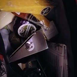 Yep, a bag full of cheese! Yep, a bag full of cheese!