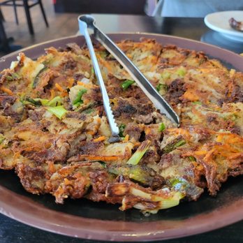 Seoul Tofu House - Beef and green onion pancake - Korean Near Me - Newark, California