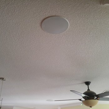 Wiring Innovations - 2 in-ceiling speakers designed specifically for rear surround installed and working with wiring hidden behind drywall to my media enclosure. - Electricians Near Me - San Diego, California Wiring Innovations - 2 in-ceiling speakers designed specifically for rear surround installed and working with wiring hidden behind drywall to my media enclosure. - Electricians Near Me - San Diego, California