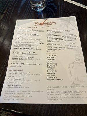 Menu photo 2 Swampers Bar & Grille Florence, AL Menu photo 2 Swampers Bar & Grille Florence, AL