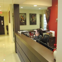 Twins Skin Care - Reception Desk and Waiting Area