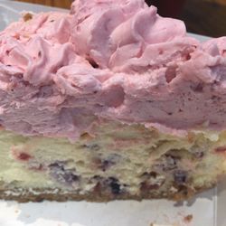 Starbucks - Very Cherry Cheesecake was too dense, like taking a bite out of a block of cream cheese BLEH!