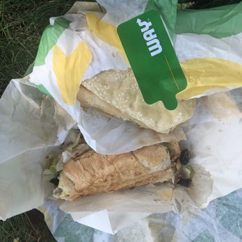 Subway - a sandwich and a baguet on the ground - Sandwiches Near Me - Waterloo, Iowa