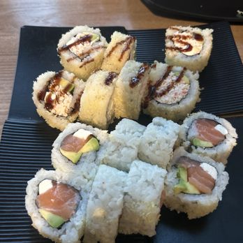 Sushi Rock & Grill - Creamy Cali Roll and Philly Roll - Sushi Bars Near Me - Gilbert, Arizona Sushi Rock & Grill - Creamy Cali Roll and Philly Roll - Sushi Bars Near Me - Gilbert, Arizona