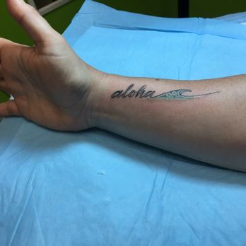 Pacific Rootz Tattoo - Francine  did a wonderful job on both of us. She was so gentle we hardly felt anything . - Tattoo Near Me - Kihei, Hawaii