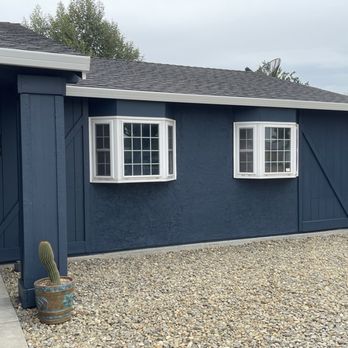 Haro Painting Services - New paint, faux rock under windows removed and new stucco applied! - Painters Near Me Haro Painting Services - New paint, faux rock under windows removed and new stucco applied! - Painters Near Me