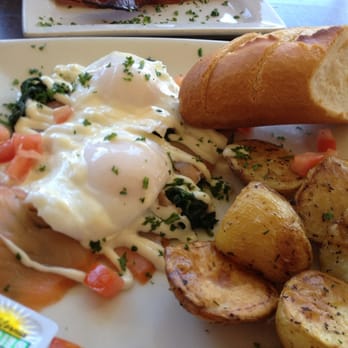 Starling Diner - Crab eggs Benedict. - New American Near Me - Long Beach, California