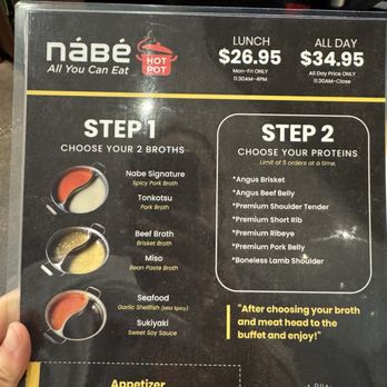 Nabe Hotpot - Updated menu - Hot Pot Near Me - Las Vegas, Nevada Nabe Hotpot - Updated menu - Hot Pot Near Me - Las Vegas, Nevada