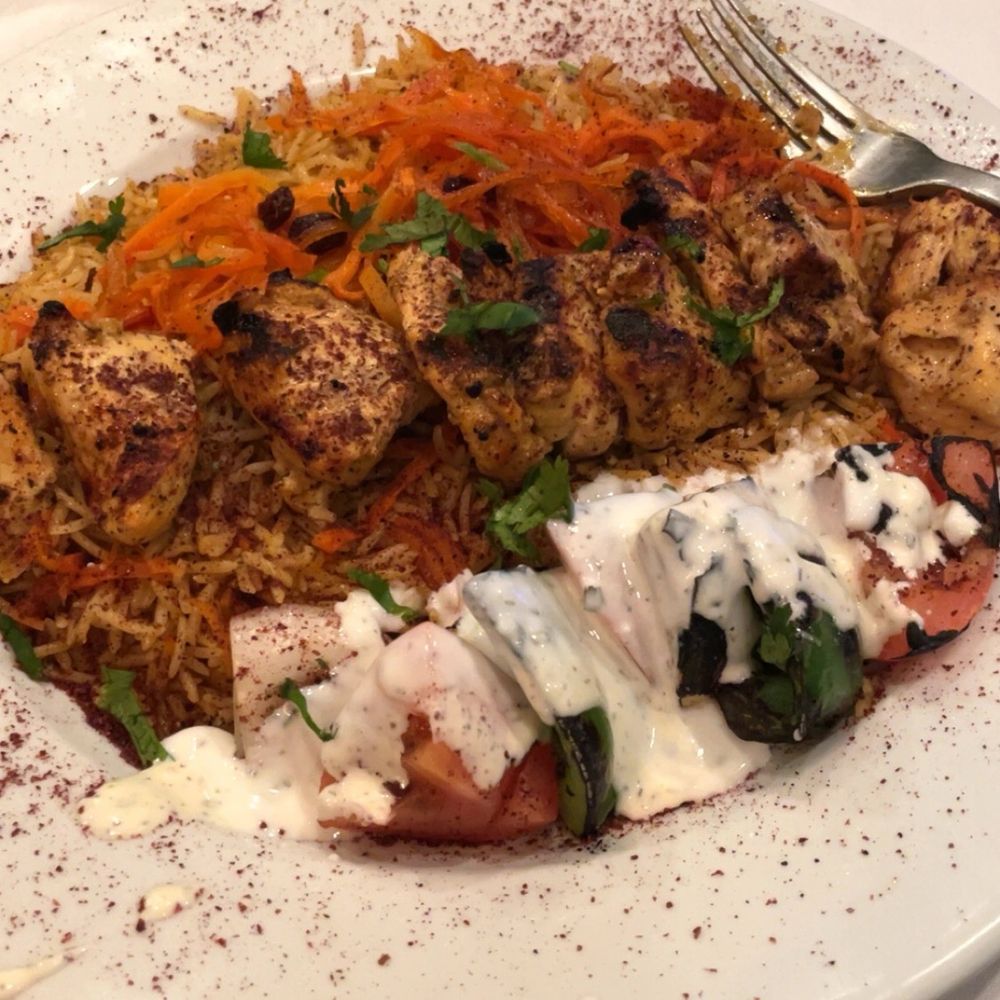 Nora Restaurant and Bar - Chicken with Yogurt - Afghan Near Me - Dallas, Texas Nora Restaurant and Bar - Chicken with Yogurt - Afghan Near Me - Dallas, Texas