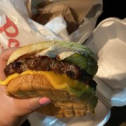 Photo of Portillo's Hot Dogs - Buena Park, CA, United States. Cheese burger