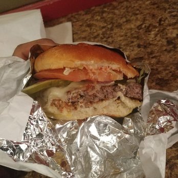 Fearless Meat - $5.65 for a fresh, juicy and meaty 6oz burger.. Swiss cheese and hot peppers, red onion, lettuce and huge tomato slices on a Ace bun. Delish - Burgers Near Me - Toronto, Ontario