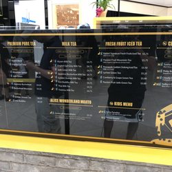 Rabbit Rabbit Tea - Menu