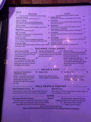 Menu photo 1 Triana Albuquerque, NM