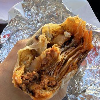 Grindz Coffee Shop - Chorizo burrito - Coffee & Tea Near Me - Garden City, Idaho Grindz Coffee Shop - Chorizo burrito - Coffee & Tea Near Me - Garden City, Idaho