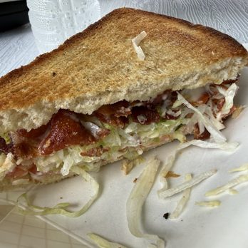 Mammy's Kitchen - BLT (after I ate 1/2 lol) Yummy! - Burgers Near Me - Skowhegan, Maine Mammy's Kitchen - BLT (after I ate 1/2 lol) Yummy! - Burgers Near Me - Skowhegan, Maine