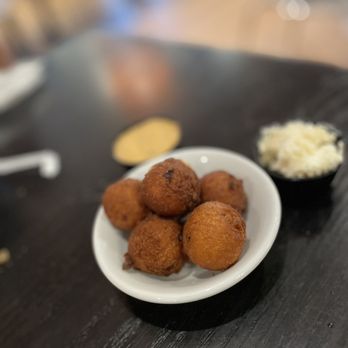 Page's Okra Grill - Hushpuppies Side (6) - Southern Near Me - Mount Pleasant, South Carolina Page's Okra Grill - Hushpuppies Side (6) - Southern Near Me - Mount Pleasant, South Carolina