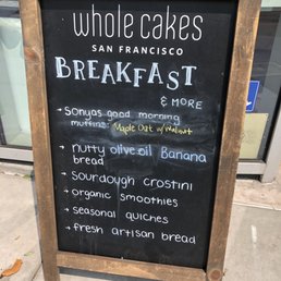 Exterior photo of Whole Cakes - San Francisco, California Exterior photo of Whole Cakes - San Francisco, California