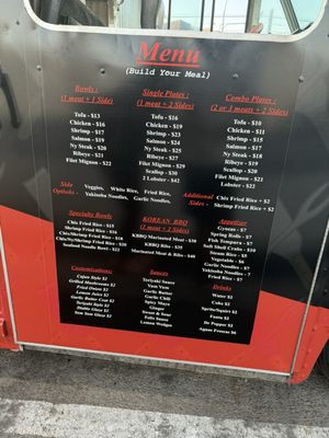 Menu photo 2 Felix's Hibachi Grill Culver City, CA