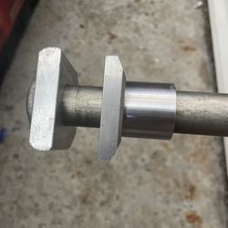 S & V Machining  - Axel and spacer