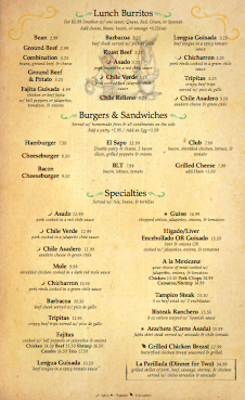 Menu photo 5 La Esperanza Restaurant Odessa, TX Menu photo 5 La Esperanza Restaurant Odessa, TX
