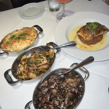 Porch and Parlor - Mac and cheese, brussel sprouts, mushrooms, redfish, Memphian. - Steakhouses Near Me - Memphis, Tennessee