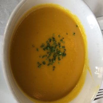 Red Hat on the River - Carrot soup - very good - Seafood Near Me - Irvington, New York Red Hat on the River - Carrot soup - very good - Seafood Near Me - Irvington, New York