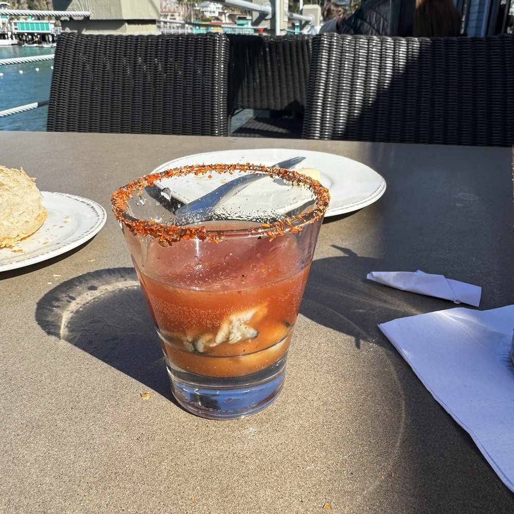 Bluewater Avalon - Michelada oyster shooter - Seafood Near Me - Avalon, California Bluewater Avalon - Michelada oyster shooter - Seafood Near Me - Avalon, California