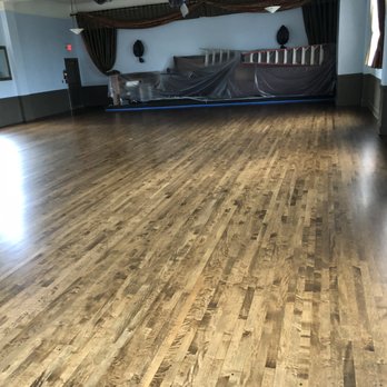 Hardwood Floor Specialist - Commercial job: refinish Maple floor with stain and Bona Traffic finish - Flooring Near Me - Vancouver, Washington Hardwood Floor Specialist - Commercial job: refinish Maple floor with stain and Bona Traffic finish - Flooring Near Me - Vancouver, Washington