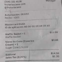 Fruteria Cano - $15.75 !!!!