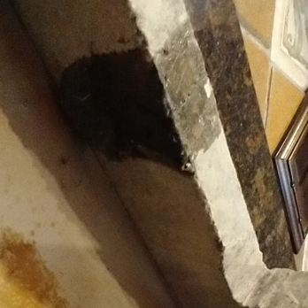 Stone Interiors South Carolina - Underside of the sneaky repair. - Kitchen & Bath Near Me - Gaston, South Carolina