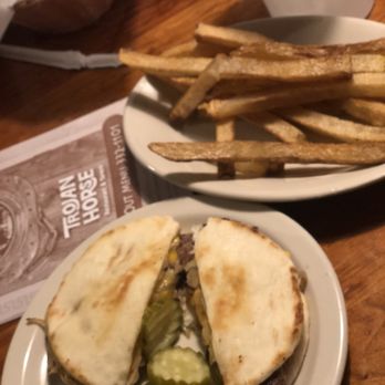 Trojan Horse - Pita melt - Greek Near Me - Bloomington, Indiana