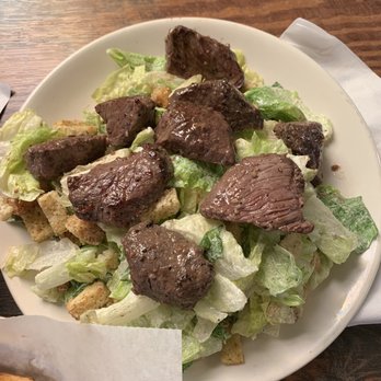 Looking Glass Brewing Co - Beef tip Caesar salad - Brewpubs Near Me - DeWitt, Michigan