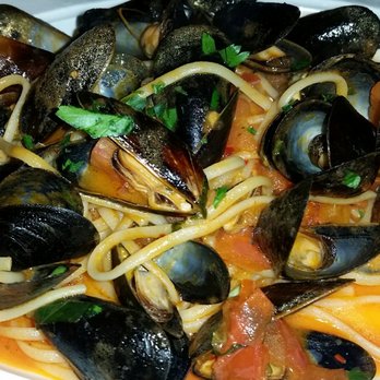 Sette Osteria - Washington - Mussels and linguini (before) - Italian Near Me - Washington, DC, District of Columbia Sette Osteria - Washington - Mussels and linguini (before) - Italian Near Me - Washington, DC, District of Columbia