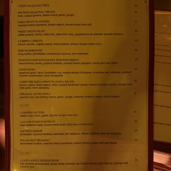 The Good Good - Menu - New American Near Me - New York, New York The Good Good - Menu - New American Near Me - New York, New York