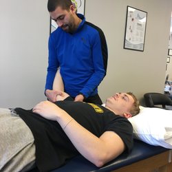 Trifecta Therapeutics: Sports Rehabilitation & Performance - Shoulder pain holding you back? Glenohumeral (shoulder) joint mobilizations like this one can help with that! Call us today (856) 347-0333