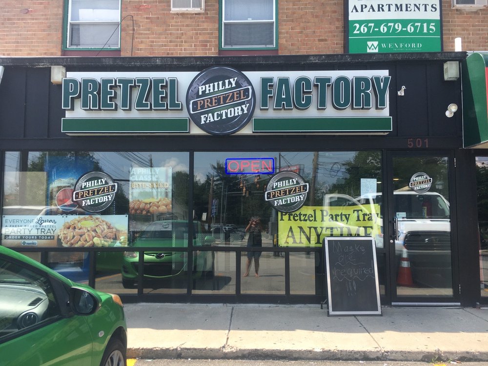 PHILLY PRETZEL FACTORY 12 Reviews 501 Edge Hill Rd, Glenside, PA