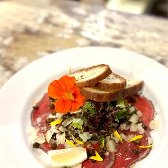 Auntie Pesto's Cafe - Beef Carpaccio - Sandwiches Near Me - Salt Spring Island, British Columbia Auntie Pesto's Cafe - Beef Carpaccio - Sandwiches Near Me - Salt Spring Island, British Columbia
