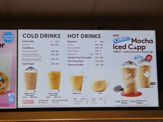 Menu photo 1 Tim Hortons Vineland Station, ON