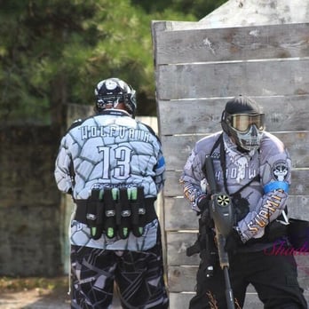On Target Action Park - Playing the living dead on target paintball field - Paintball Near Me - Pemberton, New Jersey
